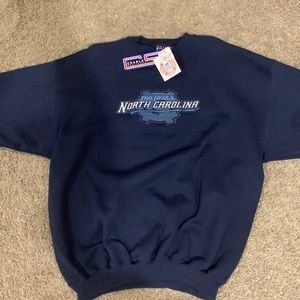 Vintage Crable Tar Heels North Carolina sweater with tags